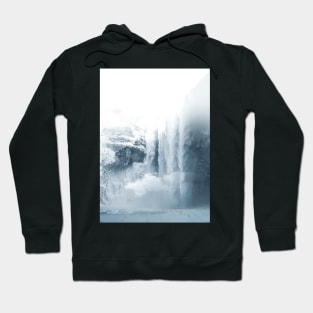 Snowy Waterfall Hoodie